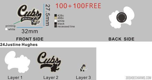 CUSTOM SHOE CHARMS - 24CC4Justine Hughes20241012