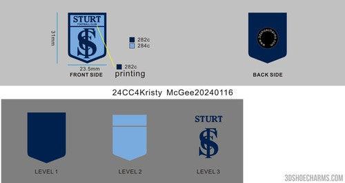 CUSTOM SHOE CHARMS - 24CC4Kristy  McGee20240116