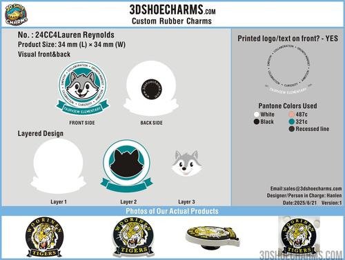 CUSTOM SHOE CHARMS - 24CC4Lauren Reynolds20250621
