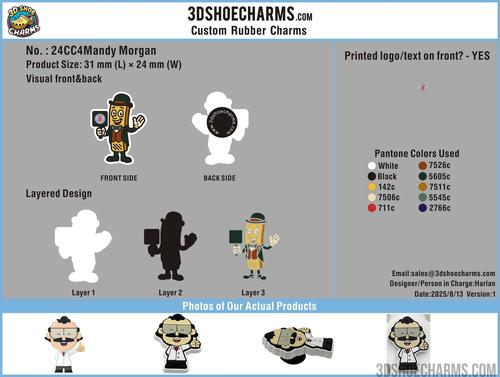 CUSTOM SHOE CHARMS - 24CC4Mandy Morgan20250813