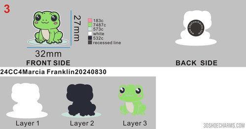 CUSTOM SHOE CHARMS - 24CC4Marcia Franklin20240830