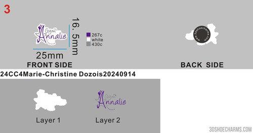 CUSTOM SHOE CHARMS -24CC4Marie-Christine Dozois20240914