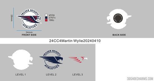 CUSTOM SHOE CHARMS - 24CC4Martin Wylie20240410