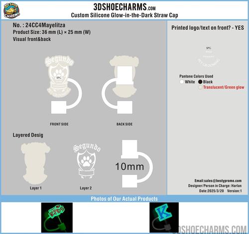 CUSTOM Glow-in-the-Dark Straw Cap-24CC4Mayelitza20250320