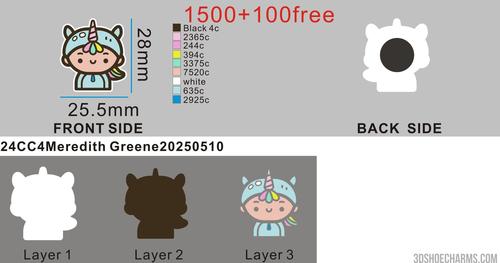 CUSTOM SHOE CHARMS - 24CC4Meredith Greene20250510