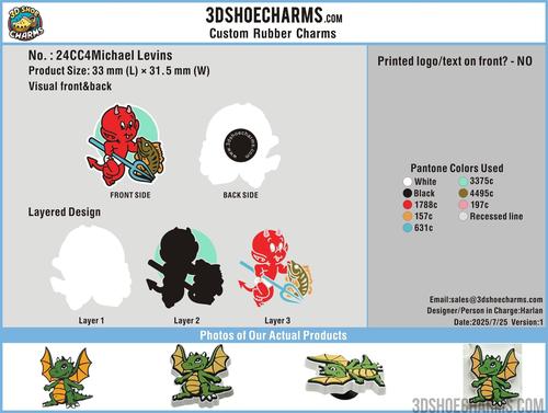 CUSTOM SHOE CHARMS -24CC4Michael Levins20250725