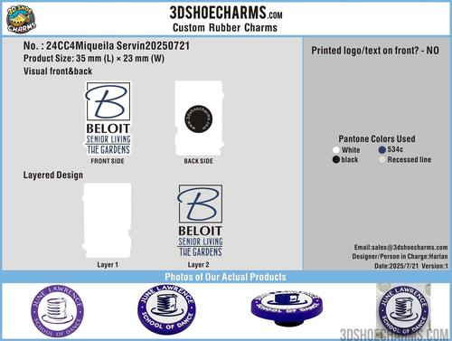 CUSTOM SHOE CHARMS - 24CC4Miqueila Servin20250721