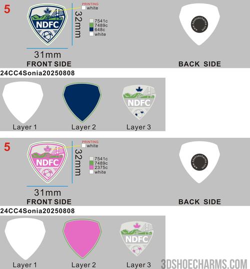CUSTOM SHOE CHARMS - 24CC4Sonia20250612