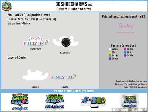 CUSTOM SHOE CHARMS - 24CC4Sparkle Hayes20250604