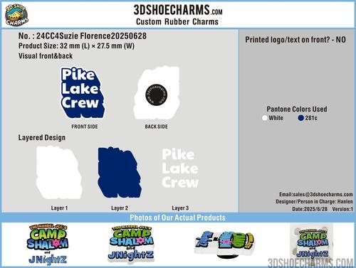 Custom rubber clog charm-18RC4Suzie Florence20250628