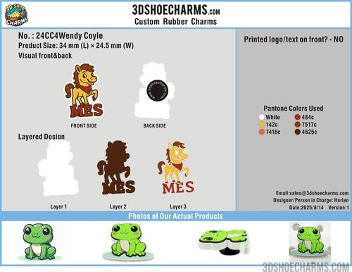 CUSTOM SHOE CHARMS - 24CC4Wendy Coyle20250811