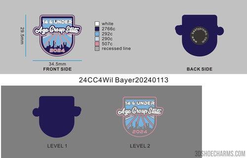 CUSTOM SHOE CHARMS - 24CC4Wil Bayer20240113