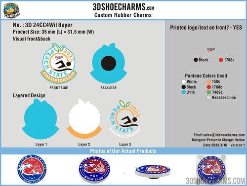 CUSTOM SHOE CHARMS - 24CC4Wil Bayer20250116