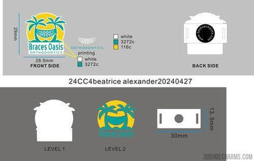 CUSTOM SHOE CHARMS -24CC4beatrice alexander20240427