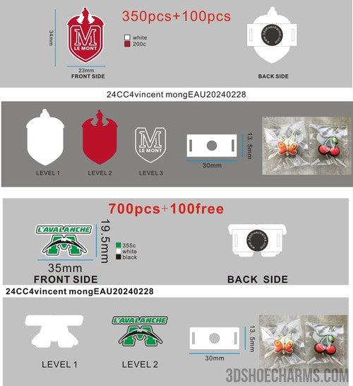 CUSTOM SHOE CHARMS - 24CC4vincent mongEAU20240228