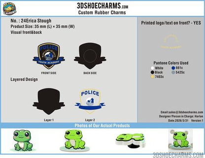 Custom Rubber Clog Charms-Custom PVC Medal with Customizable Lanyard-Custom Detachable Sublimation Lanyards-20260429-24