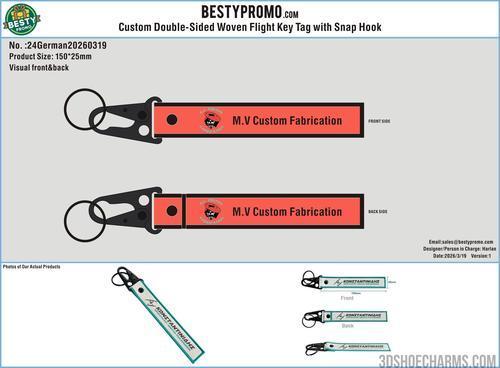 Double-Sided Custom Woven Keychains-24German20260319