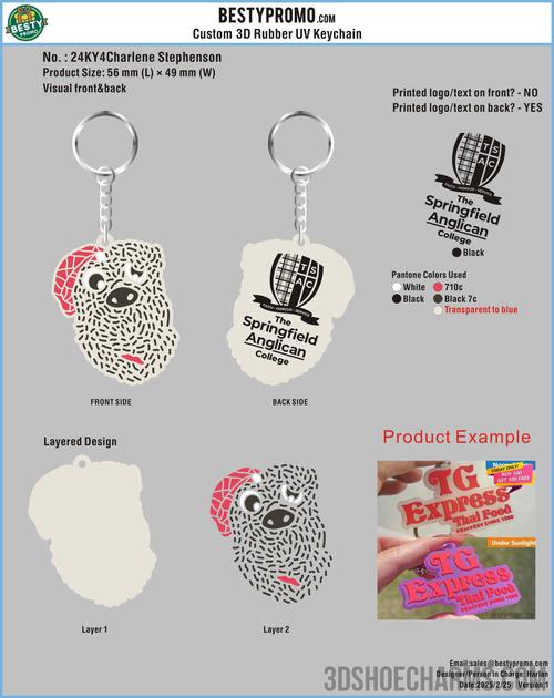 CUSTOM RUBBER KEYCHAINS - 24cc4Charlene Stephenson20250225