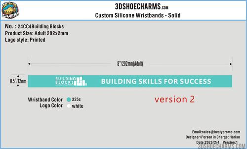 CUSTOM Silicone Wristband - Solid-24Tiffany Porter20260204