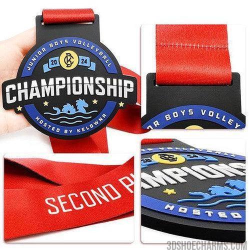 Custom PVC Medal with Customizable Lanyard