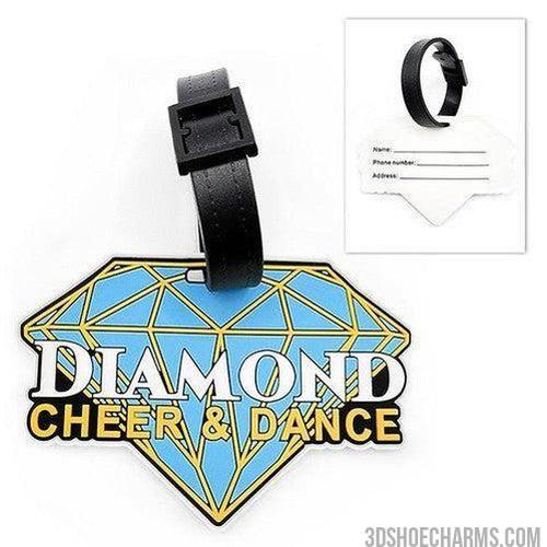 Custom 3D Die-Cut PVC Rubber Luggage Tag