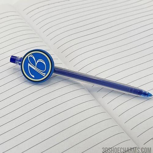 Custom Rubber Pen clip charm