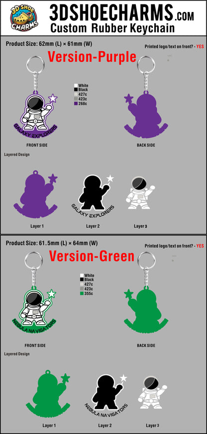 Custom 3D Rubber Keychains - 20260709 - 33
