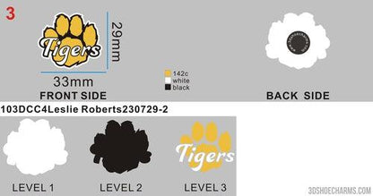 CUSTOM SHOE CHARMS - 103DCC4Leslie Roberts230729