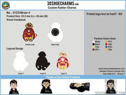 Custom shoe charms/Sample order-31CC4Brian250904
