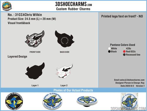 CUSTOM SHOE CHARMS-31CC4Chris Wilkin250531