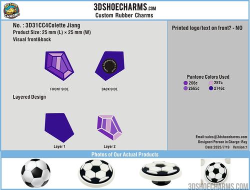 CUSTOM SHOE CHARMS-31CC4Colette Jiang250716