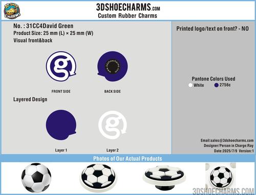 CUSTOM SHOE CHARMS-31CC4David Green250709