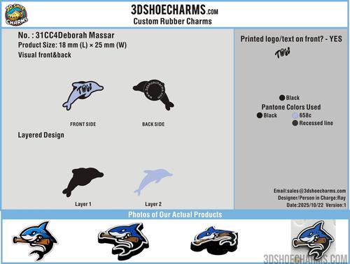 CUSTOM SHOE CHARMS-31CC4Deborah Massar251022