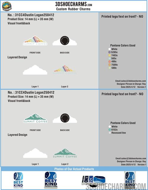 CUSTOM SHOE CHARMS- 31CC4Dustin Logan250421