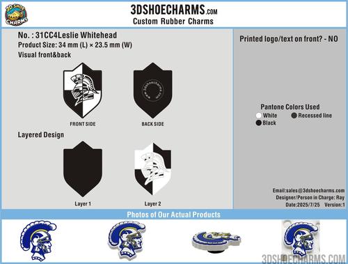 CUSTOM SHOE CHARMS-31CC4Leslie Whitehead250725
