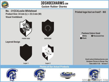 CUSTOM SHOE CHARMS-31CC4Leslie Whitehead250725