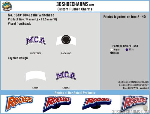 CUSTOM SHOE CHARMS-31CC4Leslie Whitehead250725