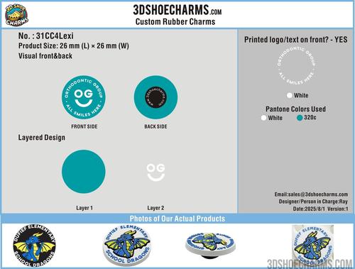 CUSTOM SHOE CHARMS-31CC4Lexi250730