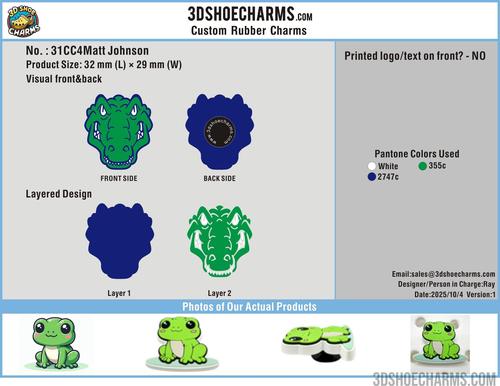 CUSTOM SHOE CHARMS-31CC4Matt Johnson251004