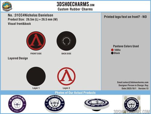 CUSTOM SHOE CHARMS-31CC4Nicholas Danielson251013