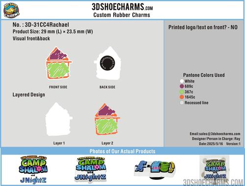 CUSTOM SHOE CHARMS-31CC4Rachael250516