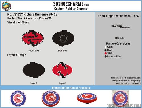 CUSTOM SHOE CHARMS-31CC4Richard Dumene250429