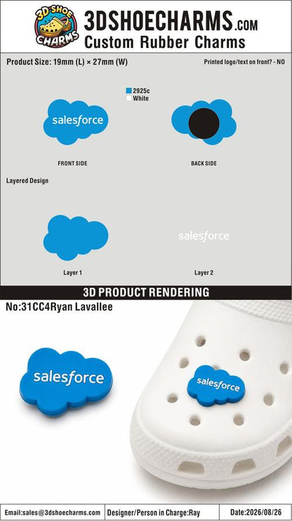 Custom Rubber Clog Charms-260827-31