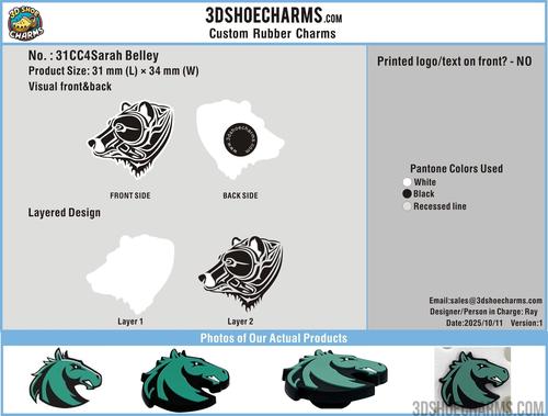 CUSTOM SHOE CHARMS-31CC4Sarah Belley251008