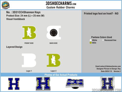 CUSTOM SHOE CHARMS-31CC4Shannon Hays250703