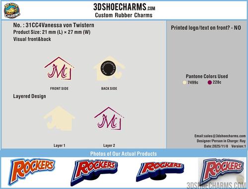 Custom Shoe Charms-31CC4Vanessa von Twistern251107