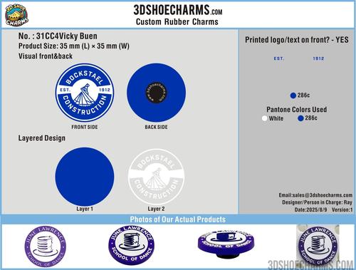 CUSTOM SHOE CHARMS-31CC4Vicky Buen250808