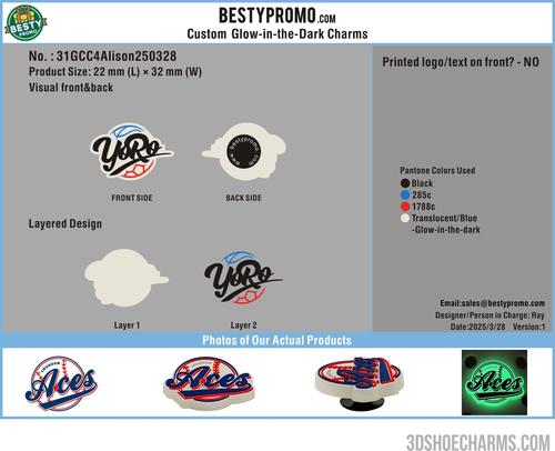 Glow-in-the-Dark Custom Clog Charms-31GCC4Alison250401