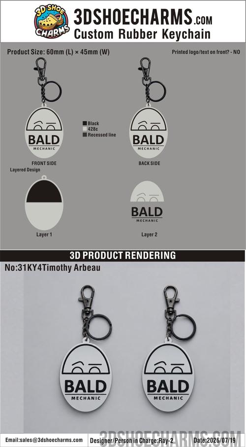 Double-Sided 3D Rubber Keychain-20260803-31