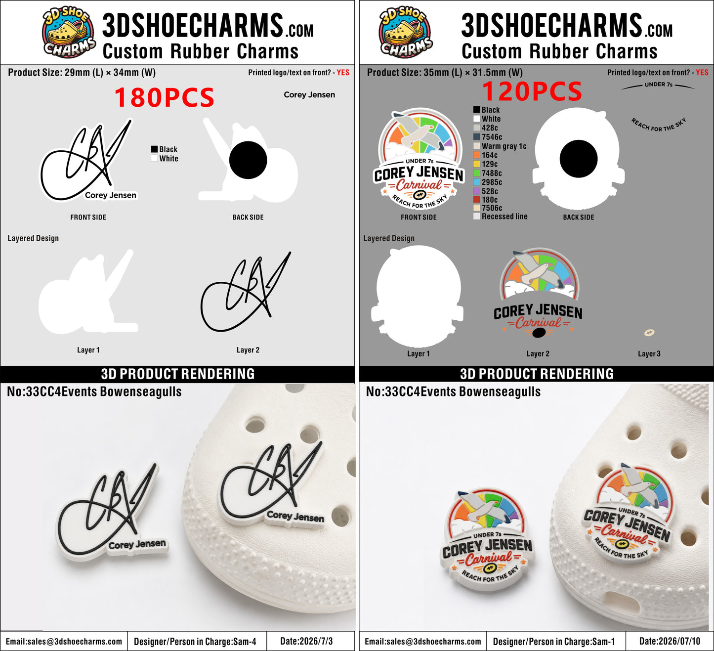 Custom Rubber Clog Charms - 20260715 - 33